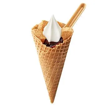 黒糖きな粉もちソフト（食べるスプーン付）の公式商品画像