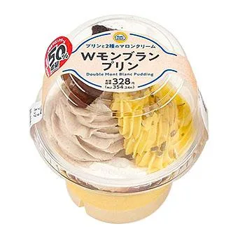 Wモンブランプリンの公式商品画像