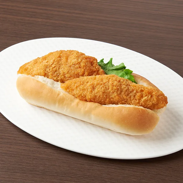 Official product image of 【Shikoku】Hot Sandwich Oversized Dog (Fried White Fish)