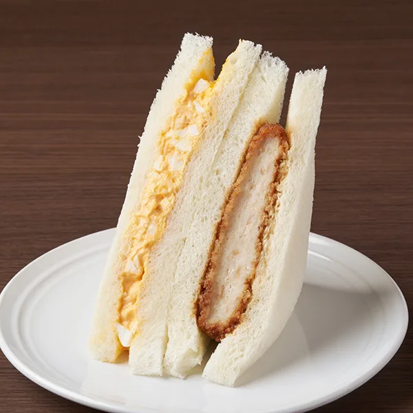 【関西】チキンカツとたまごサンドの公式商品画像