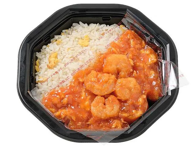 甘辛仕立てのエビチリチャーハンの公式商品画像