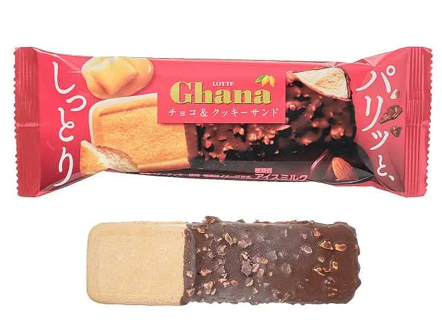 ロッテ ガーナチョコ クッキーサンドの公式商品画像
