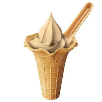 和栗ソフト（食べるスプーン付）の公式商品画像