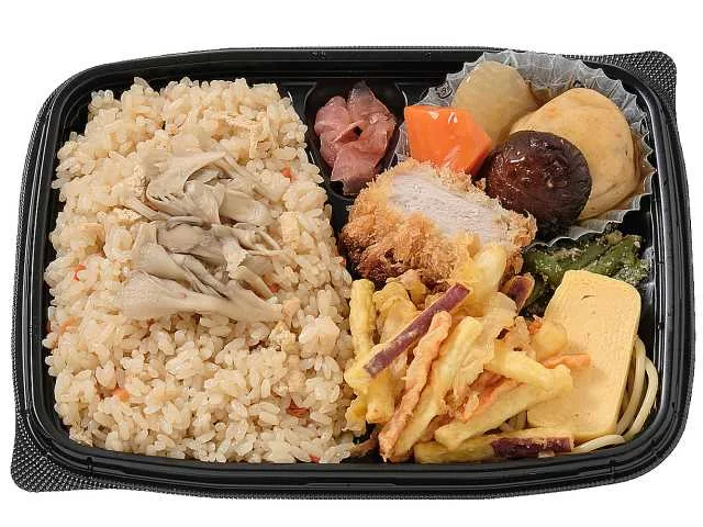 舞茸御飯幕の内 さつまいもかき揚げの公式商品画像